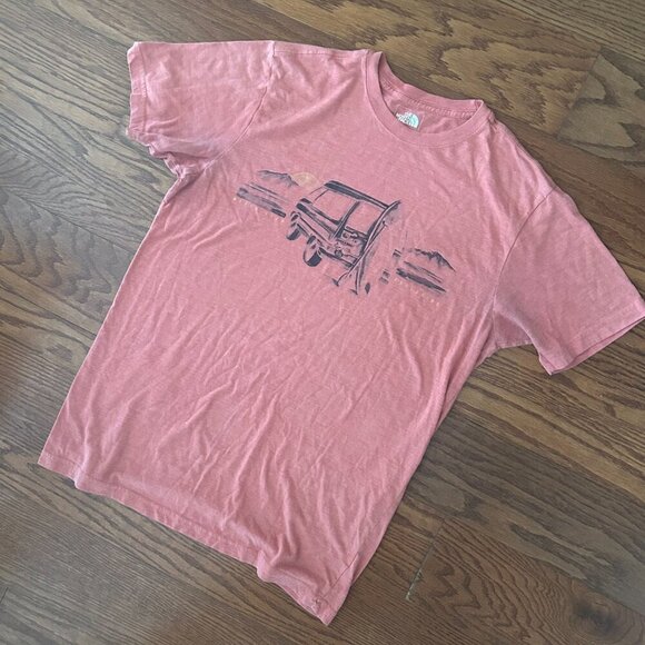 The North Face Mens Size Medium Slim Fit Burnout Red Paddleboard Gorpcore - Picture 9 of 12